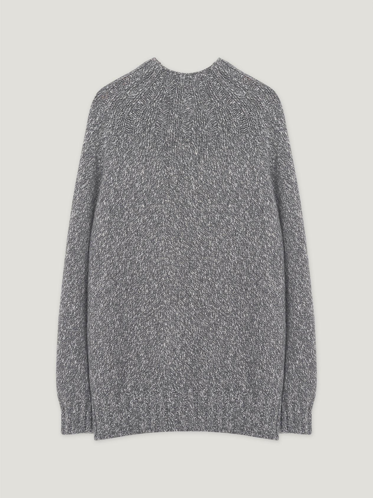 Dark Grey Oversized Chunky Knit