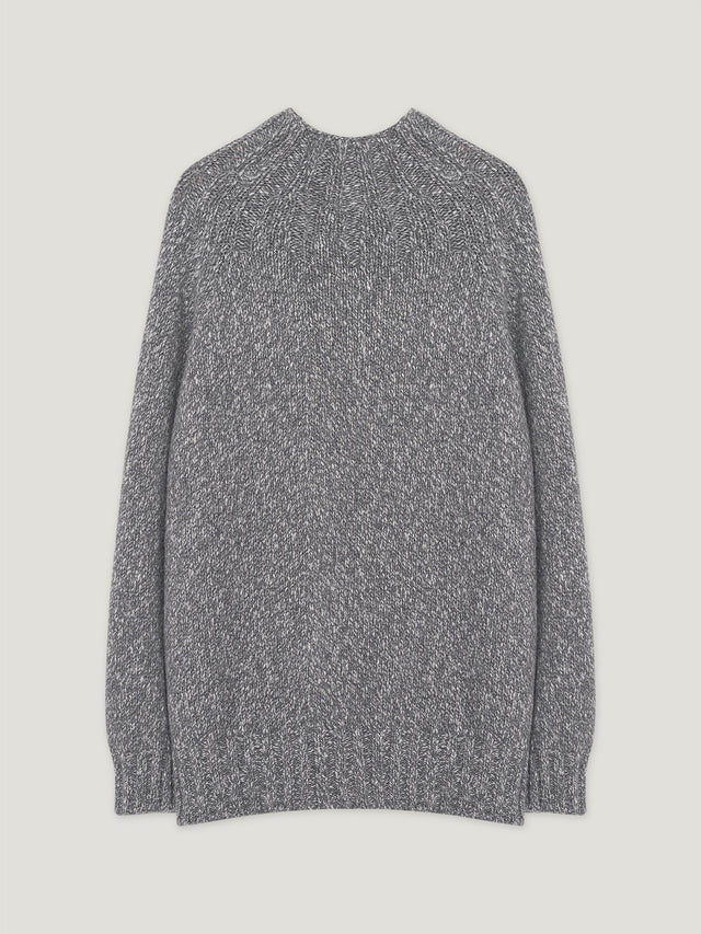 Dark Grey Oversized Chunky Knit