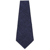 Glencheck Wool Linen Bespoke Tie