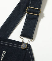 Sugar Cane Head Light Low Back Overalls 11oz Blue Denim