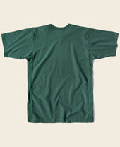 10.6 oz Reverse Weave T-Shirt - Green