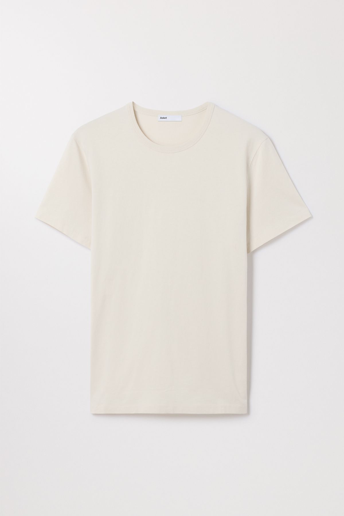 Off White T-Shirt | Premium Heavyweight Cotton Crewneck | Asket