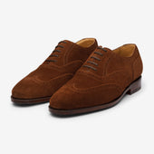 Wingtip Oxford Dark Snuff Zip Last
