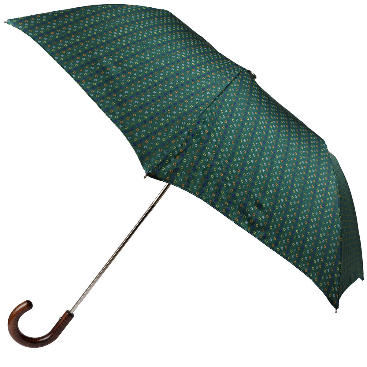 Shibumi X Mario Talarico Travel Umbrella Floral Hickory