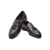Royce Tassel Loafer Noir Hand Welted Classics Collection