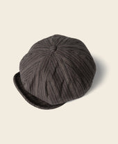Yarn Dyed Stripe Newsboy Cap
