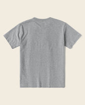 Loopwheel Tubular Athletic T-Shirt - Gray