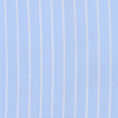 Poplin Semi Spread Shirt White Reverse Stripe
