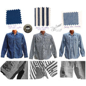 Sportsman Shirt - Indigo Poplin "B-Stock"