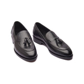 Royce Tassel Loafer Noir Hand Welted Classics Collection