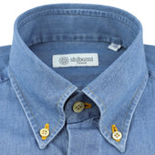 Denim Button Down Shirt Light Regular Fit