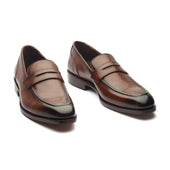 Rocco Penny Loafer Horween Hatch Grain Contemporary Classics