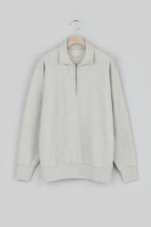 Half Zip Sweatshirt（Slightly Brushed）