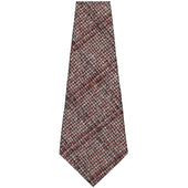 Checked Bespoke Wool Tie