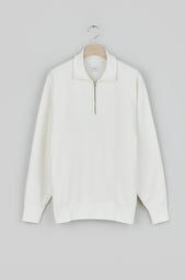 Half Zip Sweatshirt Slightly Brushed