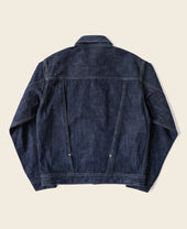 WWII Simplified Model Cowboy Selvedge Denim Jacket