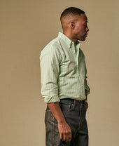Vintage Ivy Blazer Stripe Oxford Shirt