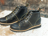 Rose Anvil X GORAL Monkey Boots - Yellow Blood Core Leather Black - PRE ORDER