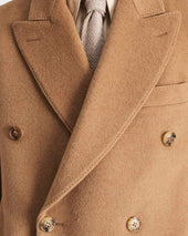 Manteau Crois En Poil De Chameau