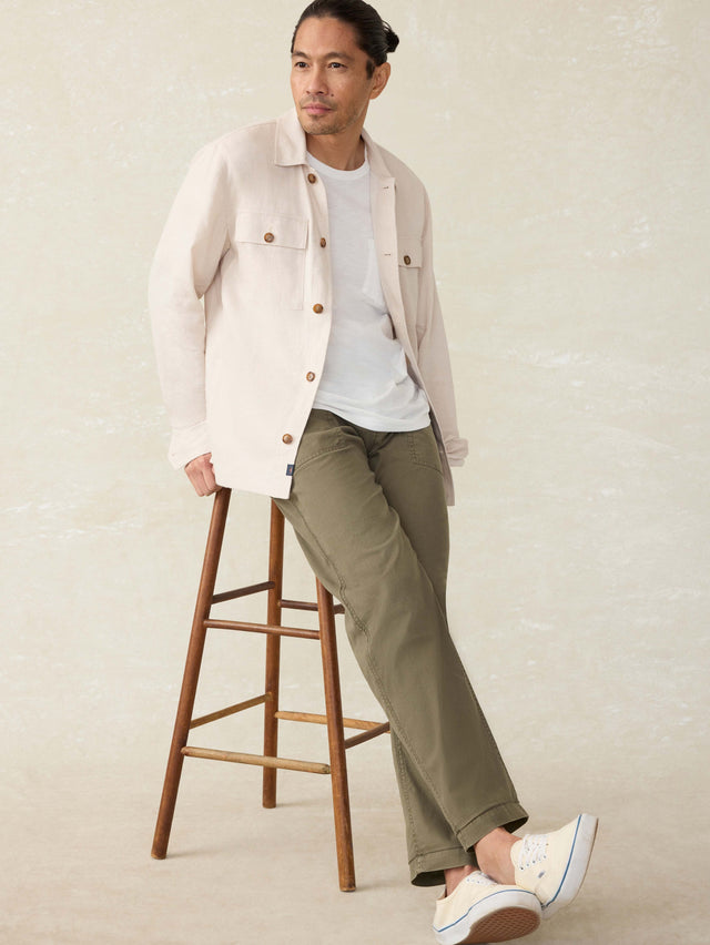 Movement Linen Shirt Jacket