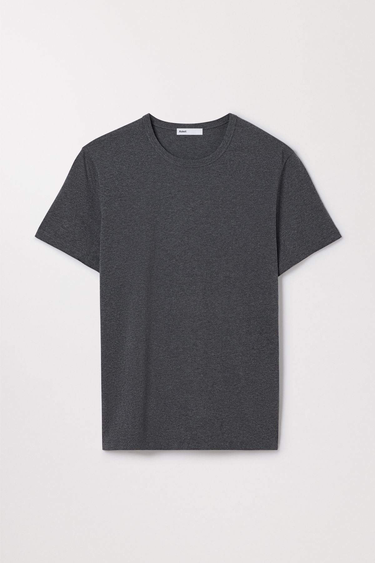 Melange T Shirt Premium Heavyweight Cotton Crewneck Asket
