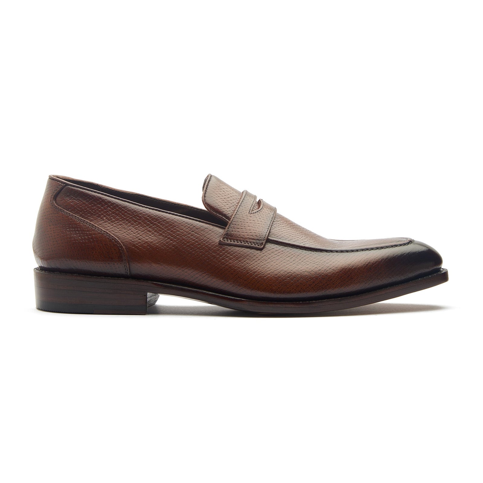 Rocco Penny Loafer Horween Hatch Grain Contemporary Classics