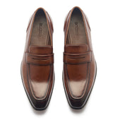 Rocco Penny Loafer Horween Hatch Grain Contemporary Classics