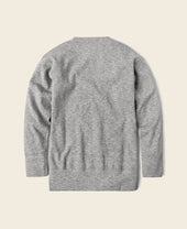 14 oz Side Closing Henley Shirt - Gray