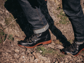 The HAROLD Hiking Boot - Horween Dark Brown Leather