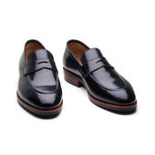 Aurus Penny Loafer Rocado Shell Cordovan Hand Welted Cordovan Series