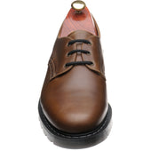 Wildsmith Model Gibson mens rubber-soled Derby shoes in brown gaucho crazy