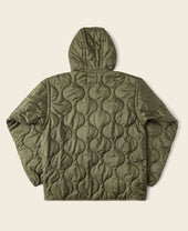 Military Style Quilted Padded Ripstop Nylon Jacket - Experimental Sample
