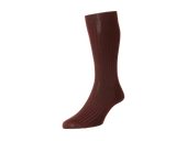 Cotton Socks in Burgundy