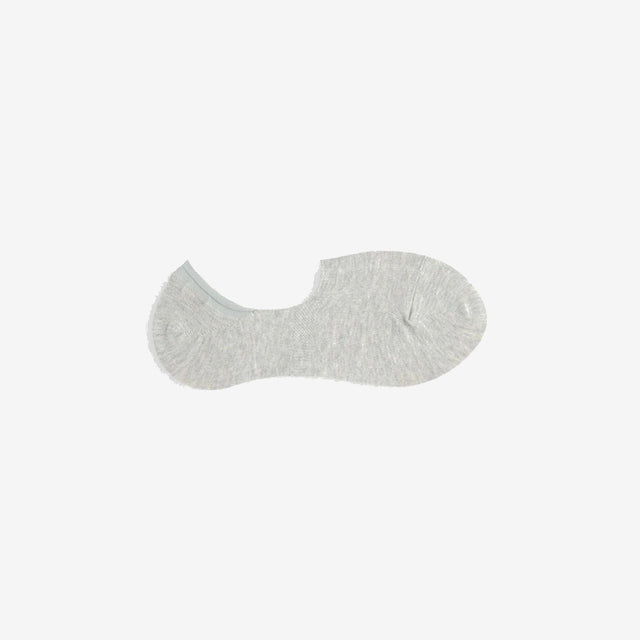 Comfort Fit No-Show Socks - Grey - by Tabio