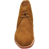 Herring Grays Rubber mens rubber-soled Chukka boots in ginger suede