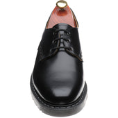 Wildsmith Model Gibson mens rubber-soled Derby shoes in black polished