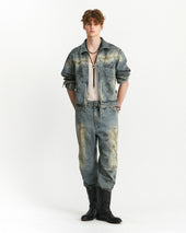 Western Trucker Jacket Dust