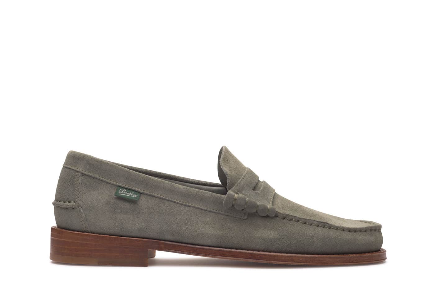 Coraux Cuir Naturel Velours Tilleul