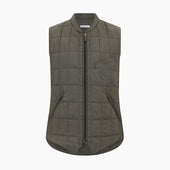 Shadow Grey Quilted Gilet