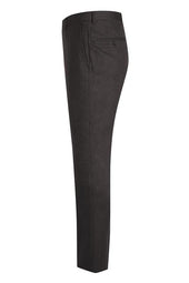 Brown 110’s Mouliné Trim Trousers