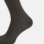 Concrete Grey Long Socks