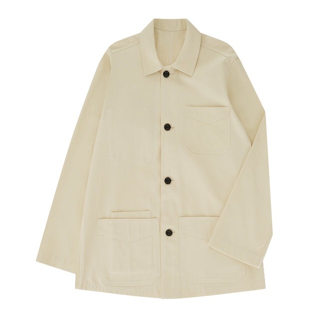 Comfort cotton Chore Jacket (Ecru)