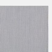 Blue Shadow Grid Check Hand Rolled Handkerchief