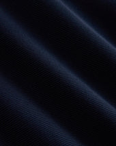 Twill Terry Jacquard Hoodie | Navy