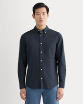 The Slim Oxford Shirt | Navy | Standard