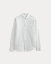 The Slim Oxford Shirt | White | Tall