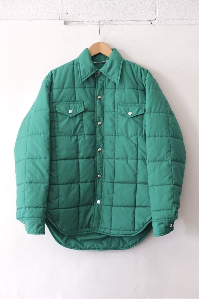 N.O.UN QUILT SHIRT COTTON Green | Directors Web Shop powered by BASE