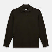 Brown Rugby Polo Shirt