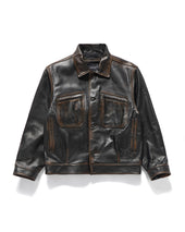 Workers Blouson Leather Jacket Vintage