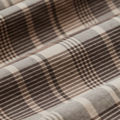 Filson's Washed Feather Cloth Shirt - Light Brown / Natural Plaid